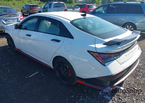 2025 Hyundai Elantra N из США, поврежденный, VIN KMHLW4DK6SU030609